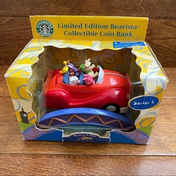 STARBUCKS Vintage 2003 Limited Edition Bearista Piggy Bank - Picture 3 of 9